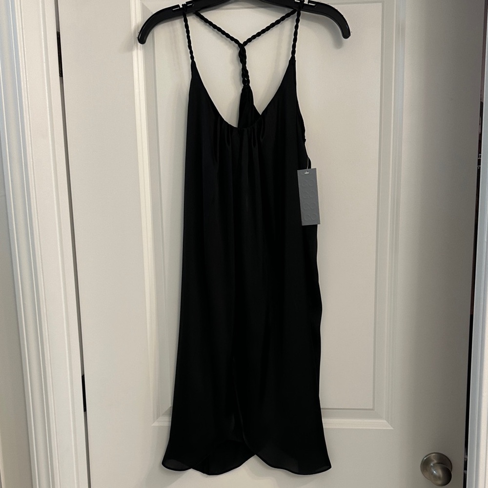 Elegant Black Midi Dress